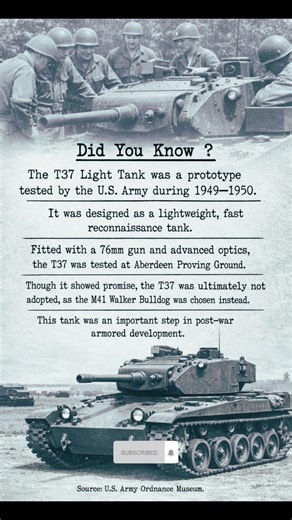 T37 Light Tank | WW2 Tank Made in USA