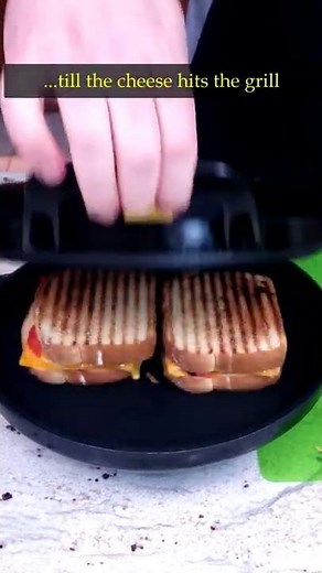 The Greaseless Panini Grilled Cheese Sandwich
