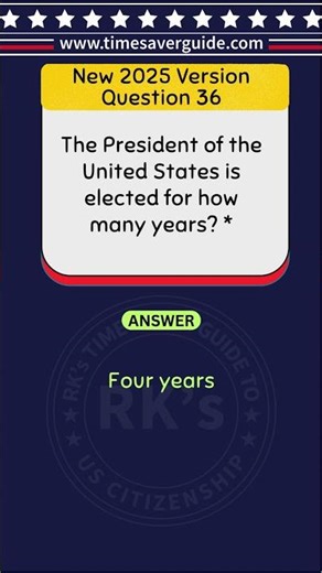 US Citizenship Civics Test 2026 Question 36 #uscitizenshiptest #civicstest #uscisinterview