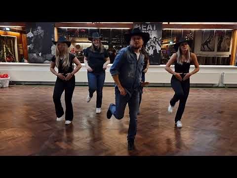 Stomp Your Boots - DEMO - Line dance