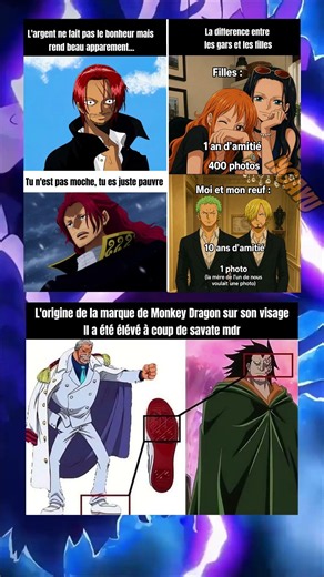 The Origin of Monkey D. Dragon's Brand #onepiece #monkeyddragon #shanks #onepiecememes