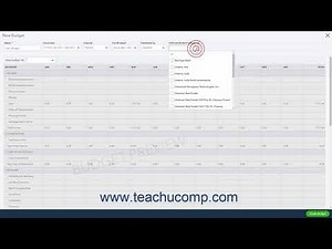 QuickBooks Online Tutorial Setting Up Budgets Intuit Training