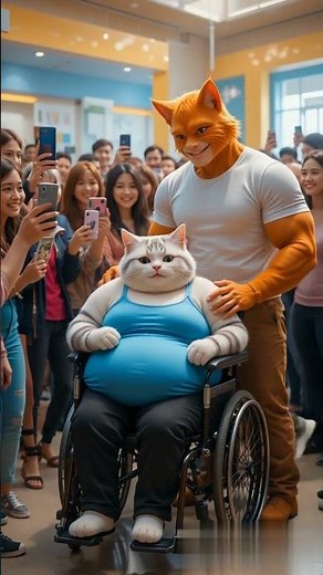 :💪 Fat Cat's Journey! | Funny Cat Animation | Gym Transformation