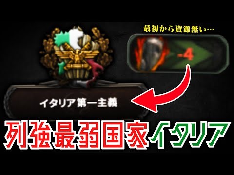 【HoI4】石炭資源の実装で死亡したイタリアで頑張る【ゆっくり実況】