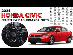 2024 Honda Civic Dashboard Warning Lights and Cluster Display Guide
