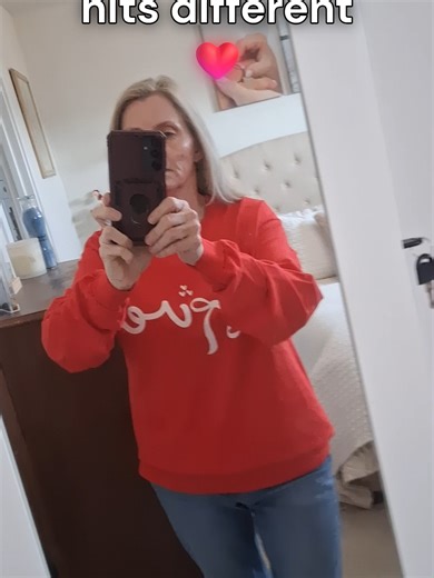 Effortless. Comfortable. Bold in the best way. This is the kind of tee you reach for again and again. Soft fabric, flattering shape, and easy to style for everyday wear — not just Valentine’s. Fit note: I’m wearing a size Large here. I’d personally size down for a more fitted look. 👉 Tap the link to see all colors #TikTokShop #ShopTok #StyleTok #OutfitInspo #EverydayStyle I’m the seller of this item.