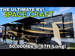 50,000lb / 57FT long! SPACE CRAFT Ultra Luxury Fifth Wheel RV!