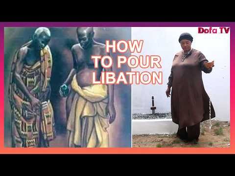 How To Pour Libation & How To Honor Or Call On Your Ancestors -- (Tutorial)