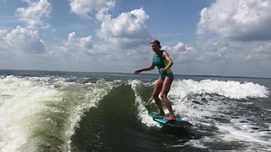 14K views · 868 reactions | My first try at a wake surf 360. I need more summer to get this! | Cecily Tynan | Facebook