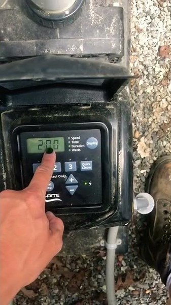 Setting the Run Schedule on a Sta-Rite SuperMax VS (1.5HP) Pool Pump