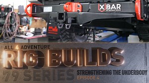 23K views · 436 reactions | RIG BUILDS 79 SERIES:  With the 79’s new-found horsepower, Jase is back at Creative Conversions to give it some stopping power to match. While there, he upgrades the rear bar and installs a long-range tank, because this rig meant for touring.  | All 4 Adventure | Facebook