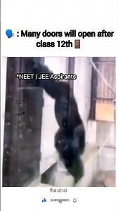 🗣️: Many doors will open after class 12th🚪😵 #neet #jee #neet2026 #jeemains #neetmotivation #shorts