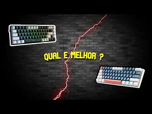 E-YOOSO Z686 vs. Machenike K500 B61 Mini: Qual é o Melhor Teclado Gamer? (COM GAMEPLAY NO VÍDEO!!)