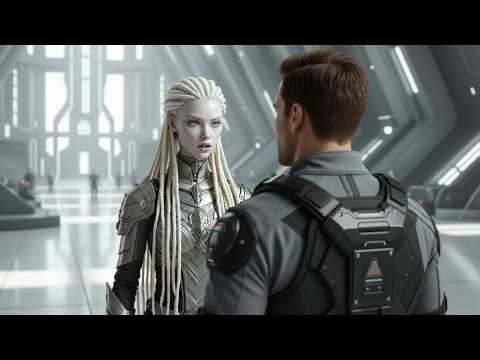 Everyone Who Sees Me Trembles... Why Aren't You Trembling, Human The Alien Warrior Woman Asks