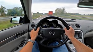 630HP Mercedes SL55 AMG Launches Like a Rocket