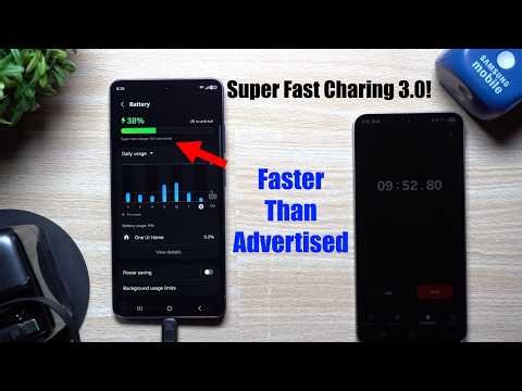 Official Charge Test: Samsung Galaxy S26 Ultra at 60W - Super Fast Charging 3.0