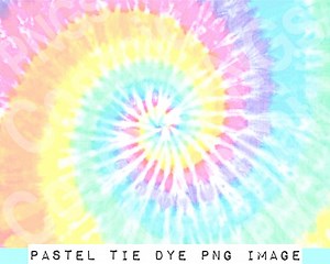 Pastel Tie Dye Background: PNG Sublimation File, Scrapbook Paper (digital Download) - Etsy