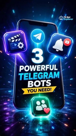 3 Powerful Telegram Bots You Need to Try in 2026 🤯