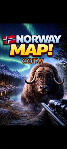 The Hunter COTW map concept (Norway) #cotw #animals #gaming #update #norway