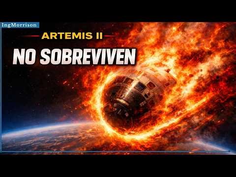 REENTRADA A LA TIERRA de ARTEMIS II: el REGRESO MÁS PELIGROSO de la cápsula ORION de la NASA