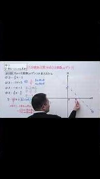 １次関数のグラフ 例題④解説ショート #１次関数