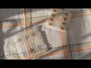 Beaded Coaster Tutorial - Beading 101
