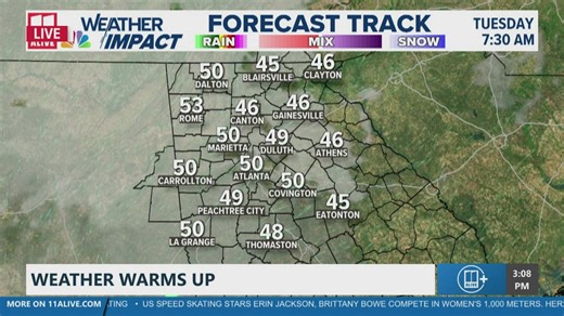 Weekend weather forecast with Melissa Nord