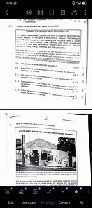 2.4 Refer to the text below on the Maputo Corridor SDI.THE MA... | Filo