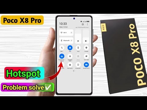 poco x8 pro hotspot not working,poco x8 pro hotspot settings, poco x8 pro hotspot problem