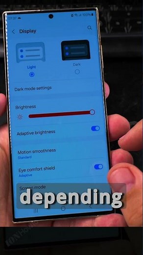 How to Enable or Disable Dark Mode on Samsung Galaxy Android 14 Part 1 - Full Video Linked