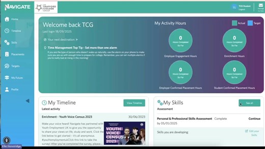 TSCG Skills Extra Assessment