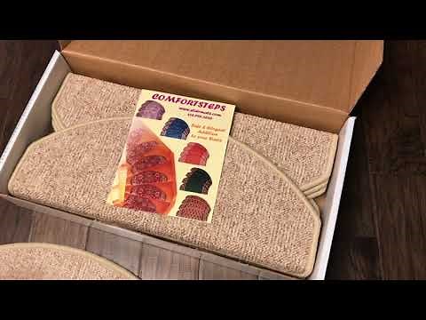 Carpet Stair Treads DIY Installation