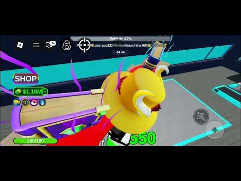 Playing roblox elemental powers