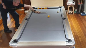 To keep the feel of doubles just practice basic doubles few times a week. 😉 Please help share my content into groups. I'm restricted atm again lol | The Routine Instructor Certified Snooker & 8 Ball Coaching