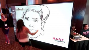 Street art, meet technology. The AIR Graffiti Wall combines state-of-the-art technology with an authentic graffiti experience that will have clients and event planners eager to do business with you! | Foto Master