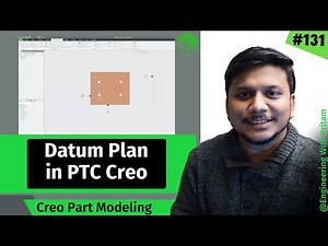 Creo Parametric Tutorial: How to Use Datum Targets & GD&T (2025 CAD Guide) | #131
