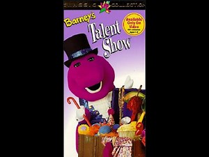 Barney’s Talent Show 1996 VHS