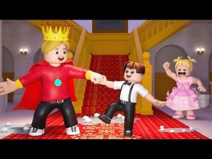 ROBLOX Brookhaven 🏡RP: Adopted by RICH ROYAL FAMILY (PART 2) | Roblox Animation