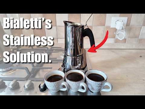 Bialetti Venus Stainless Steel Moka Pot - Quick Look