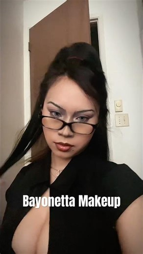 Tutorial out now !! #makeup #bayonetta