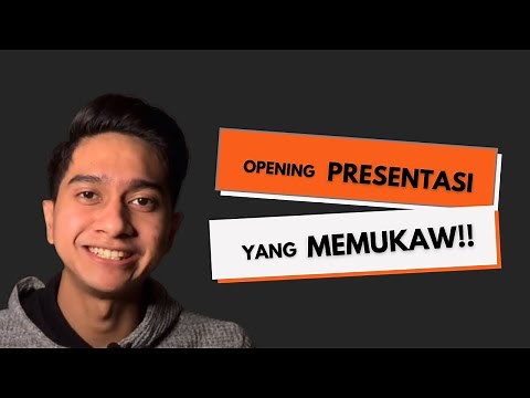 OPENING PRESENTASI YANG MEMUKAW!!! | Sefruit Public Speaking #2