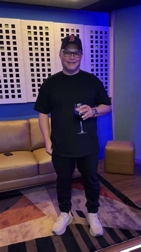 Custom console desk built by Noss Studio for the API The Box 2