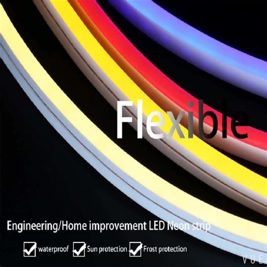 DC12V SMD 2835 IP68 Silicon Flexible LED Neon Strip for Neon Sign