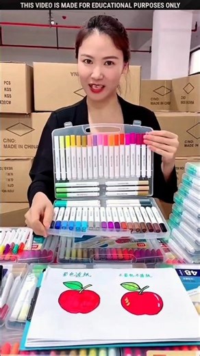 🎨 Color Like a Pro 🖌️ No Back Page Bleed Just Fun |#shorts