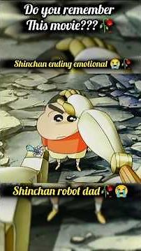 [SHINCHAN🥀EMOTIONAL 😭 SCENE😭🥀] THE ROBOT DAD🥀SHINCHAN MOVIE😭#shinchan#shinchannewmovie#cartoon#anime