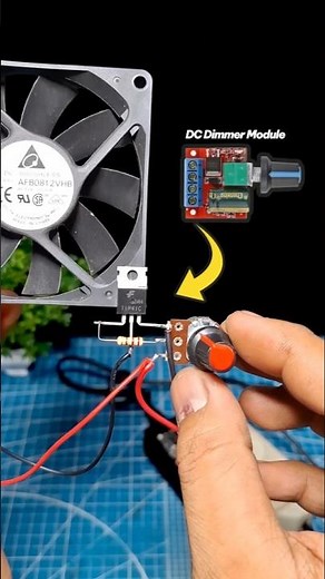 TIP41C Speed ​​Controller#shortvideo #diy