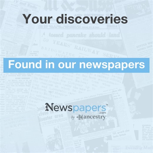 We love hearing about your discoveries in the newspapers. Here's one from Ancestry's Marketing Operations Manager, Natalie, who learned of the selfless heroics of her great-great uncle in his local Liverpool newspaper. Feel free to share your discoveries in the comments. | Newspapers.com