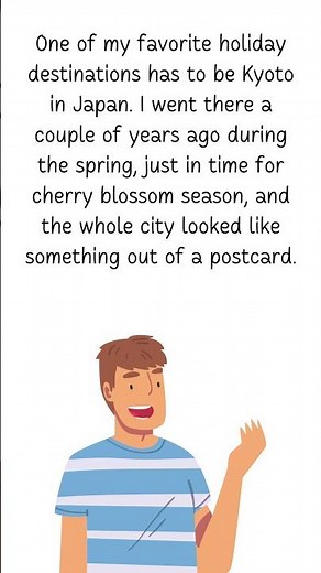 Which Was Your Favorite Holiday Destination? | IELTS Speaking Tips