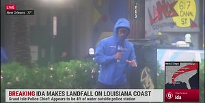 Teamwork is how we get through each and every storm during hurricane season, and #Ida is no different. Jim Cantore and Paul Goodloe are LIVE in New Orleans. Our field coverage teams are bringing you the latest NOW on air. | The Weather Channel