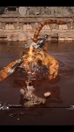 Destroying Tiger Vanguard in just 10 Seconds! 🤯 Black Myth Wukong #viral #pcgaming #wukong #shorts